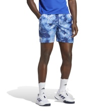 adidas Tennishose Melbourne Ergo Tennis Graphic Shorts blau Herren